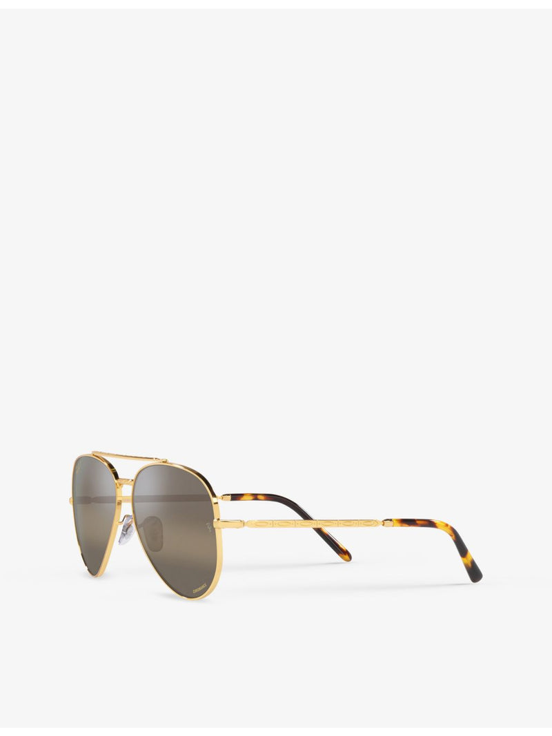 Ray-Ban RB3625 aviator metal sunglasses with gradient lenses (British brand)