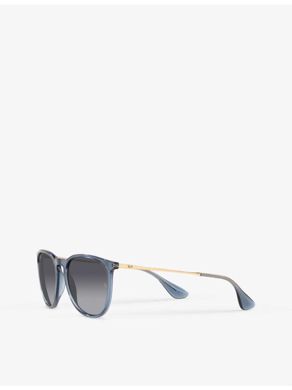 Ray-Ban Erika round-frame sunglasses horn effect, imported from the UK