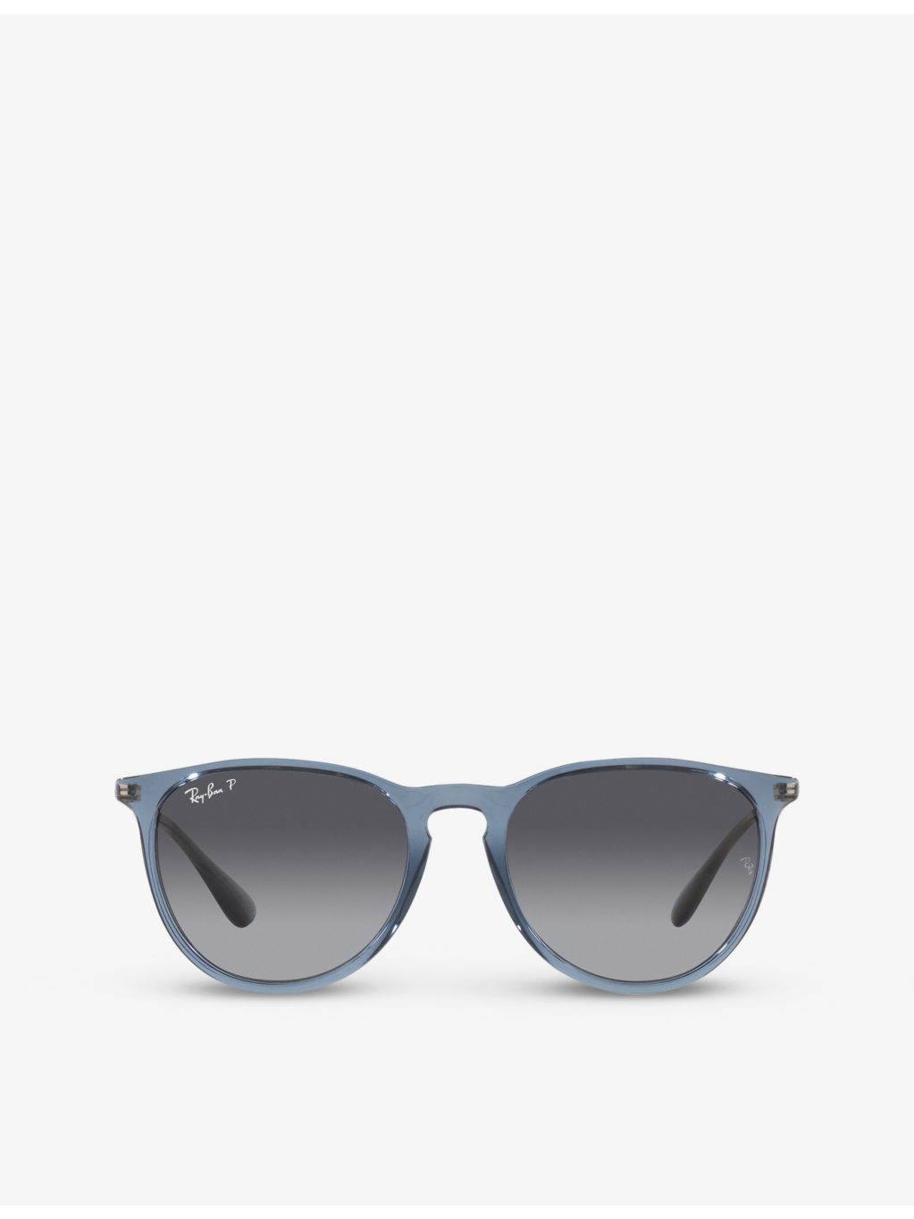 Ray-Ban Erika round-frame sunglasses horn effect, imported from the UK