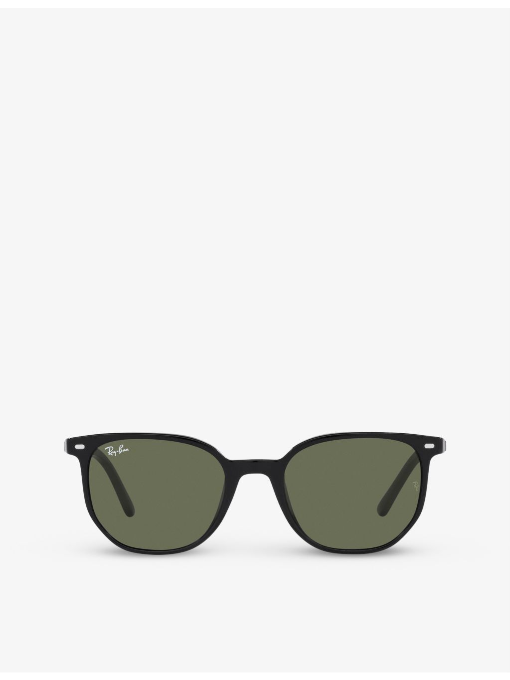 Ray-Ban RB2197 Elliot acetate sunglasses with geometric frame, imported from the UK
