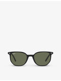 Ray-Ban RB2197 Elliot acetate sunglasses with geometric frame, imported from the UK