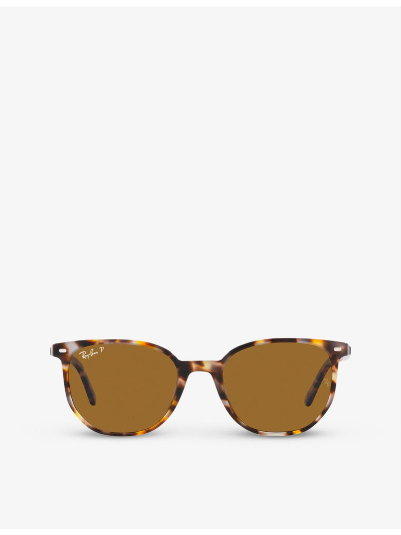 Ray-Ban Elliot geometric acetate sunglasses (British brand)