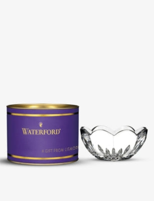 Giftology Lismore heart-shaped crystal bowl 10cm - British product