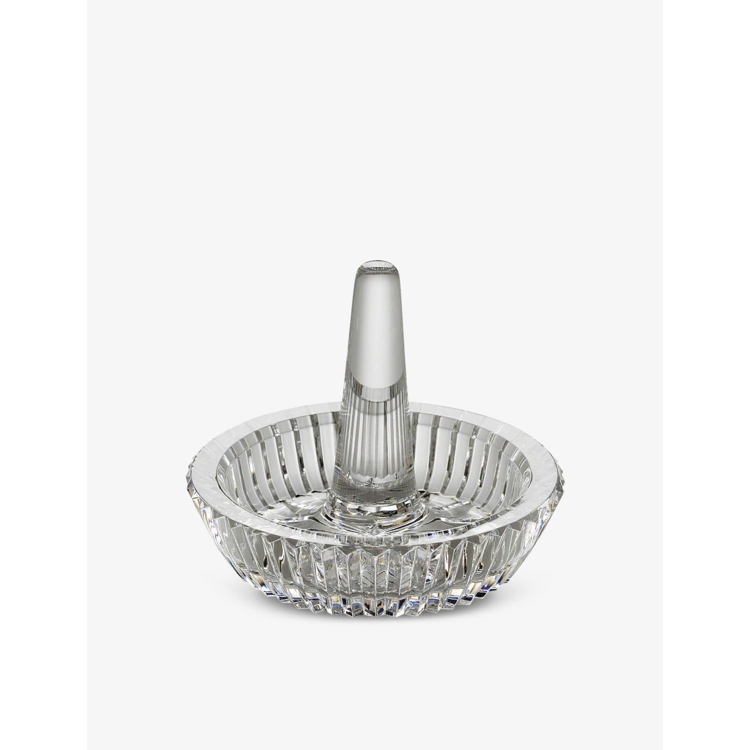 Waterford crystal ring holder round 6.6cm, UK version