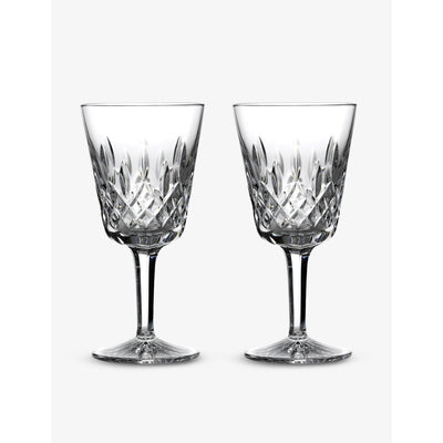 selfridges Waterford Lismore Crystal Glasses Set of Two- Buy online at McGrocer