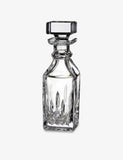 Waterford Lismore Connoisseur square crystal decanter 458ml, imported from the UK