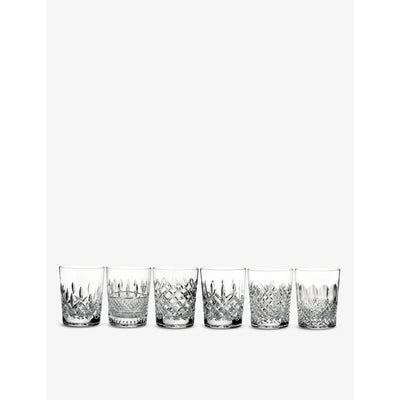 selfridges Waterford Lismore Connoisseur Heritage Crystal Whiskey Tumblers, Set of Six- Buy online at McGrocer
