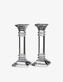 Waterford crystal candlesticks set of two 20cm, UK version