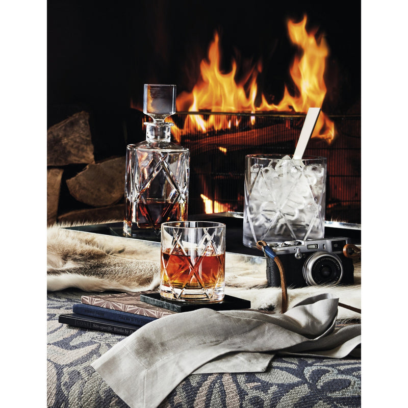Waterford Olann crystal decanter 26cm, UK version