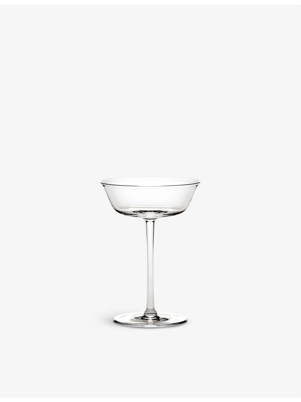 SERAX Grace lead-free crystal champagne coupe 14.5cm - British product