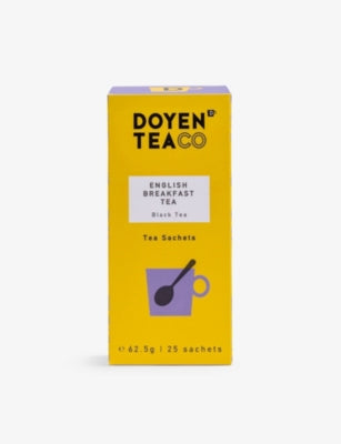 Doyen Tea Co English Breakfast teabags 25 bags 62.5g - British product