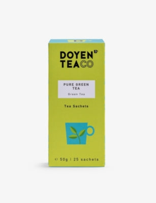 Doyen Tea Co. Pure Green teabags 25 count, imported from the UK