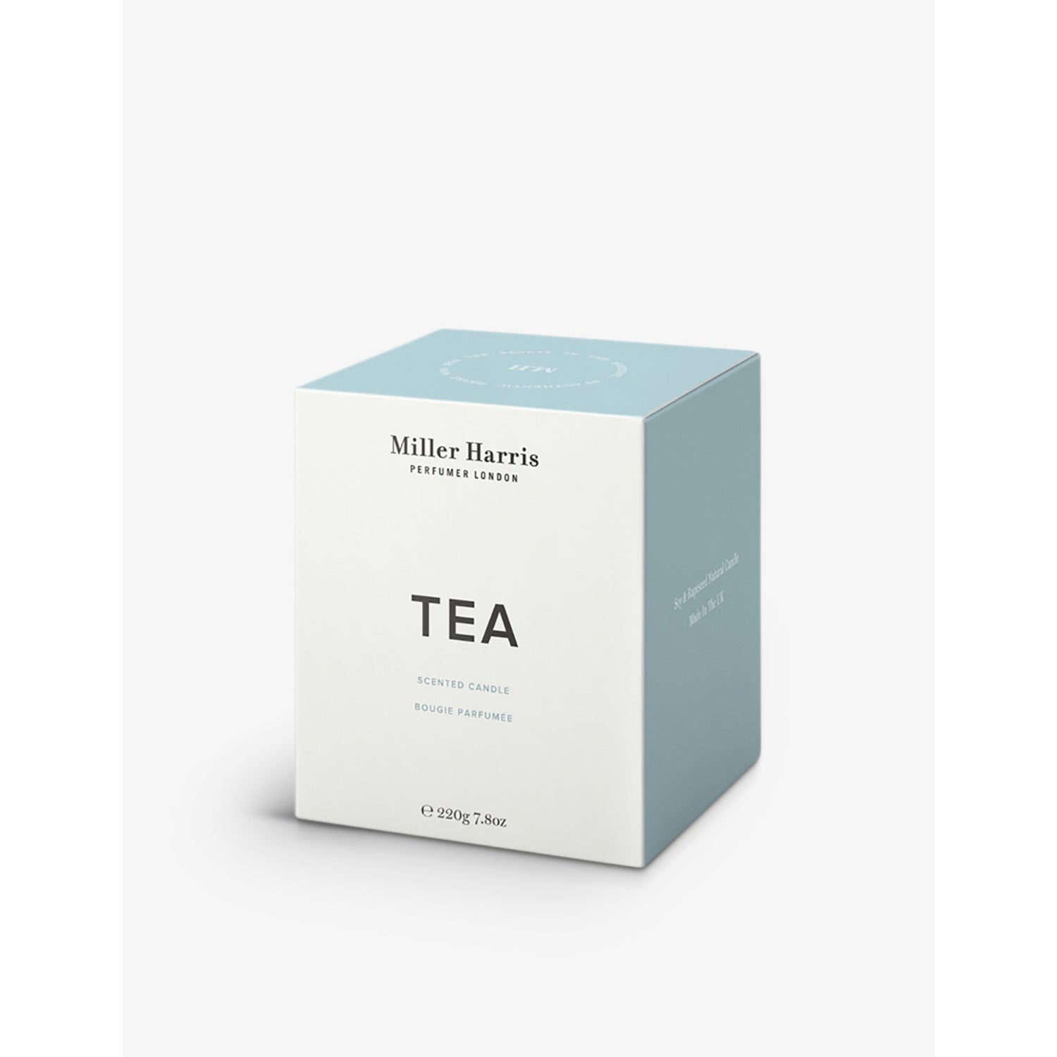 Miller Harris tea wax scented candle 220g, UK version