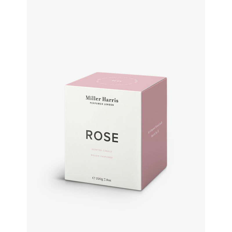Miller Harris rose scented candle 220g, UK version