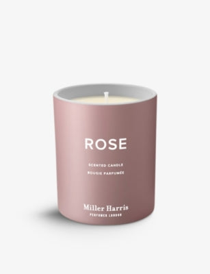 Miller Harris rose scented candle 220g, UK version