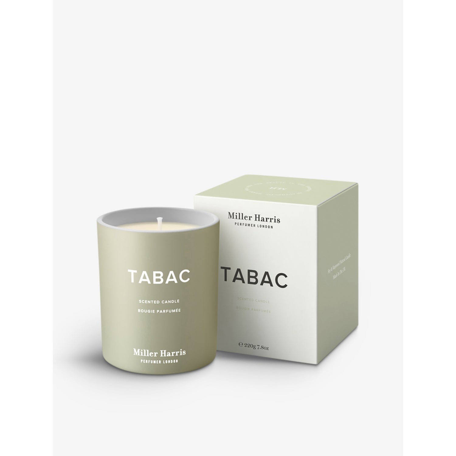 Miller Harris Tabac scented candle 220g - British product