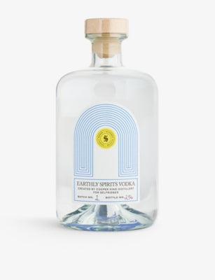 Earthly Spirits vodka 700ml from Selfridges Selection (British brand)