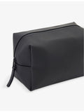 Rains small coated-canvas wash bag, imported from the UK