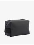 Rains small coated-canvas wash bag, imported from the UK