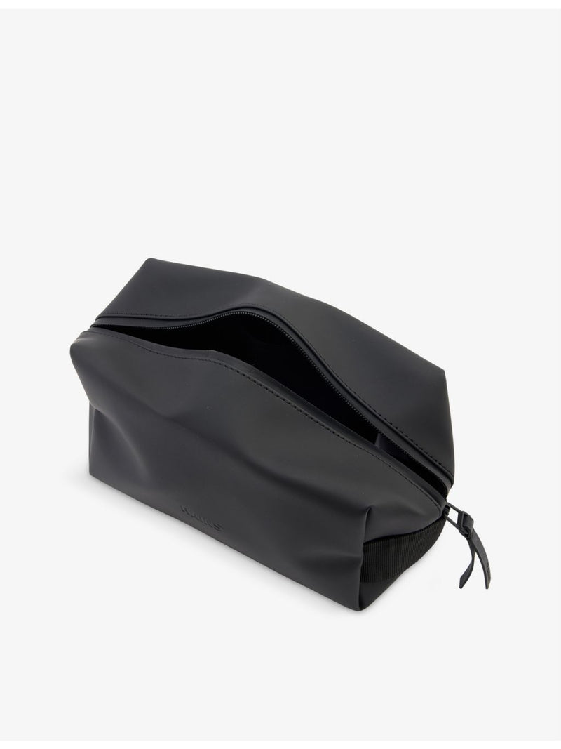 Rains small coated-canvas wash bag, imported from the UK