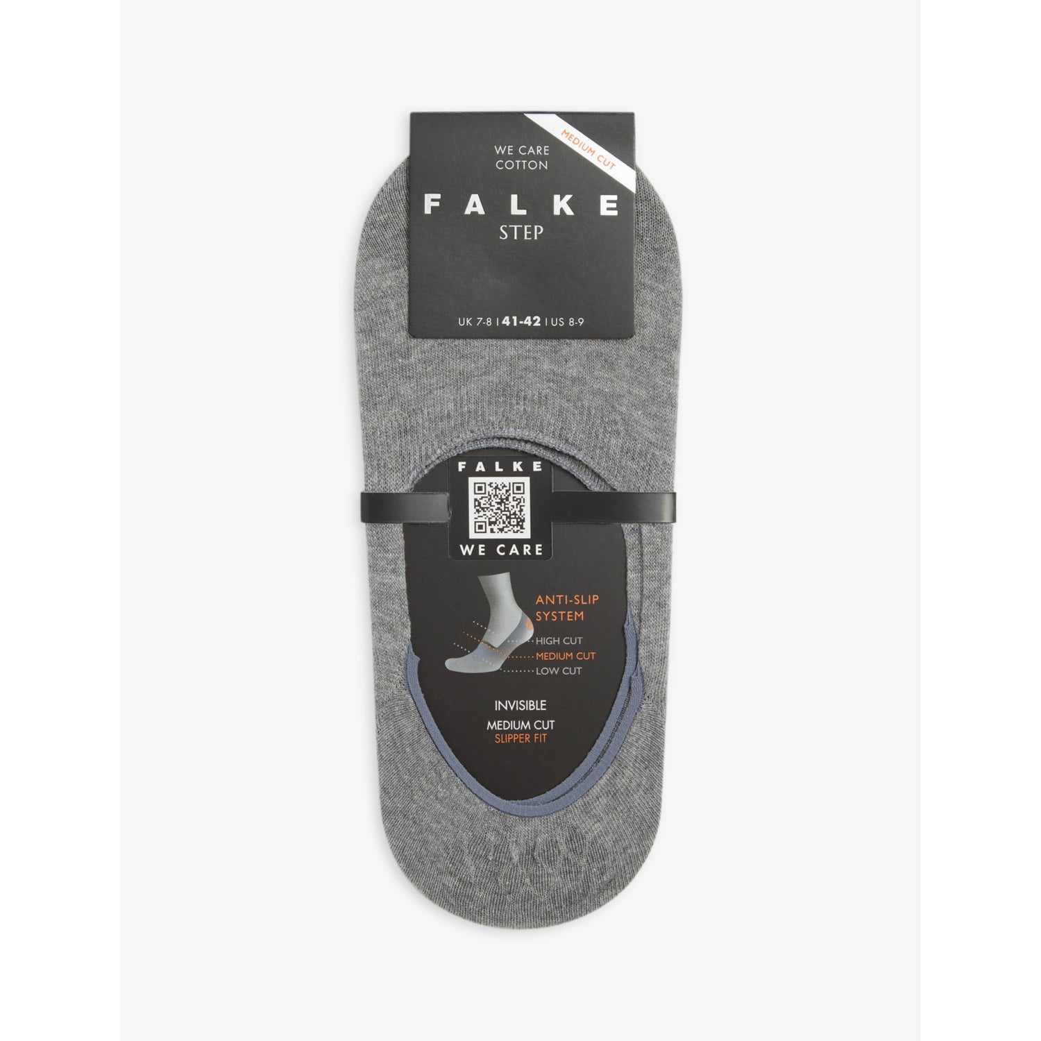 Step anti-slip cotton-blend socks - 5.5-6.5