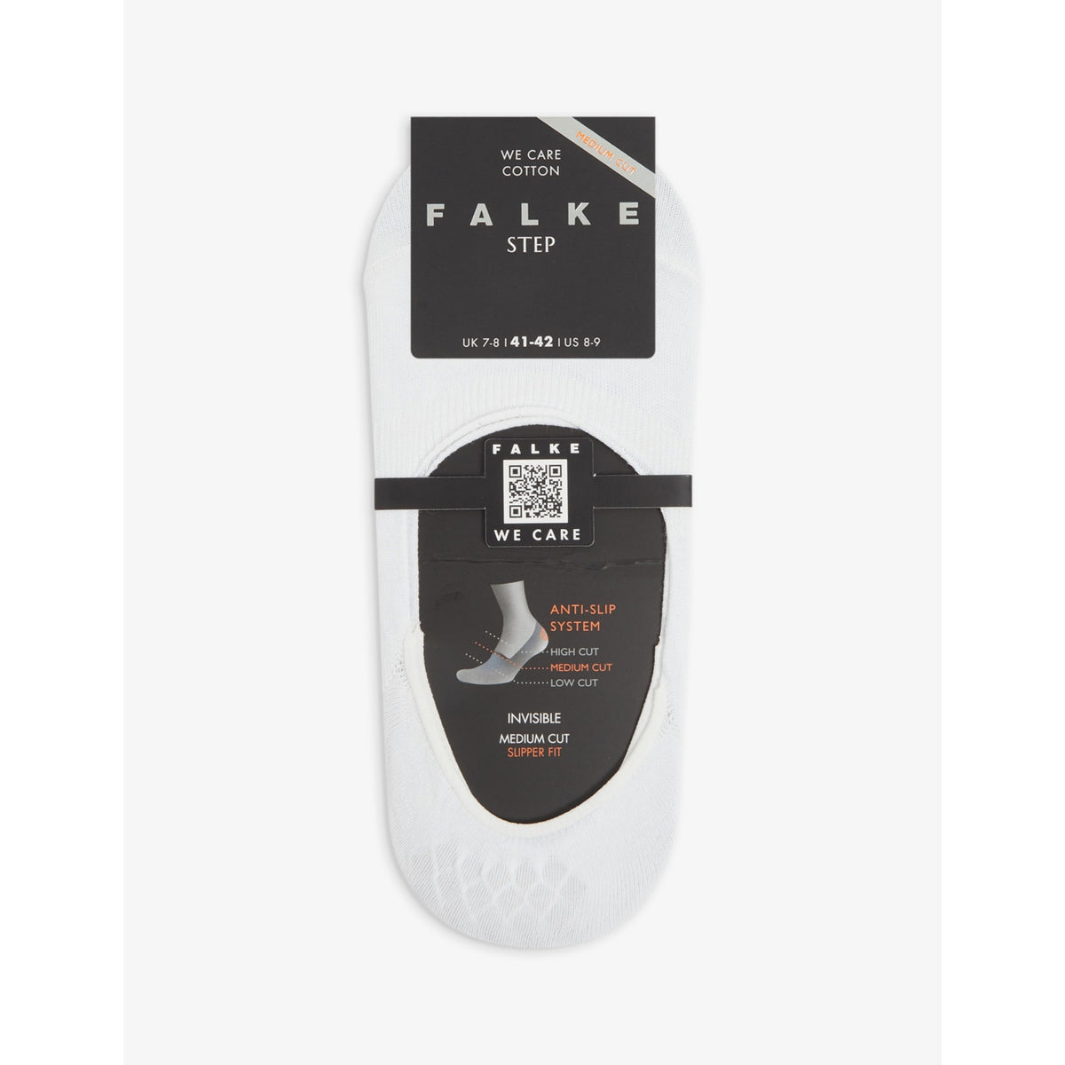 Step medium-cut invisible cotton-blend socks - 5.5-6.5