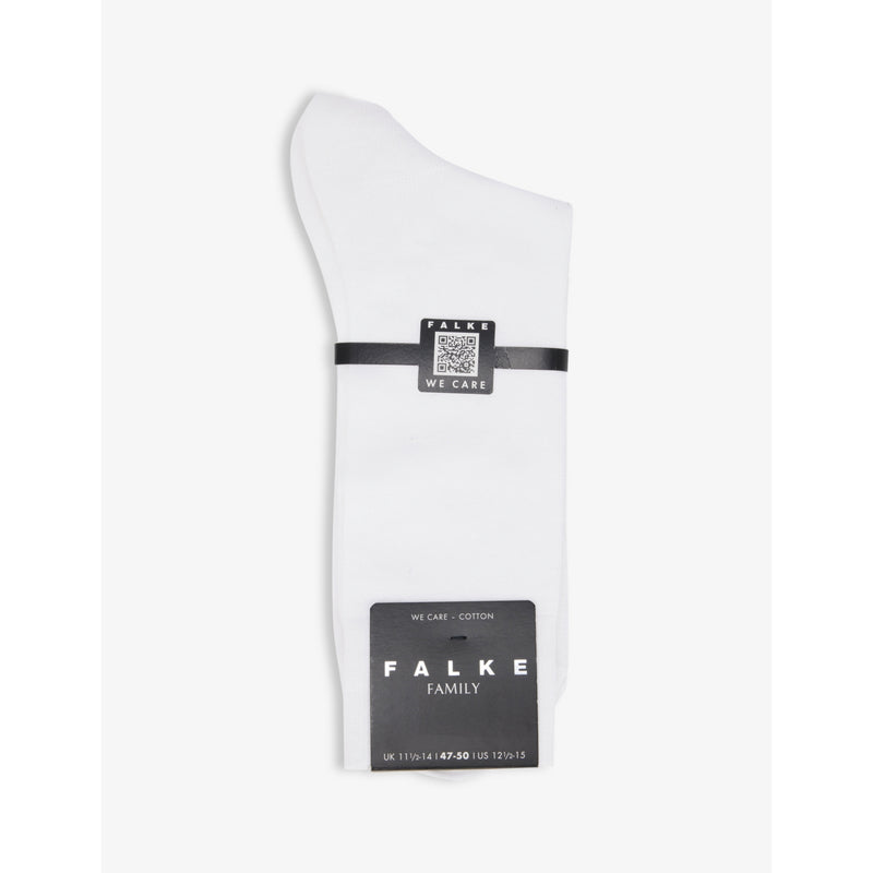 Family ribbed stretch-cotton-blend socks - 5.5-8