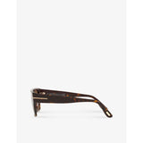 Tom Ford square-frame acetate sunglasses tortoiseshell (British brand)