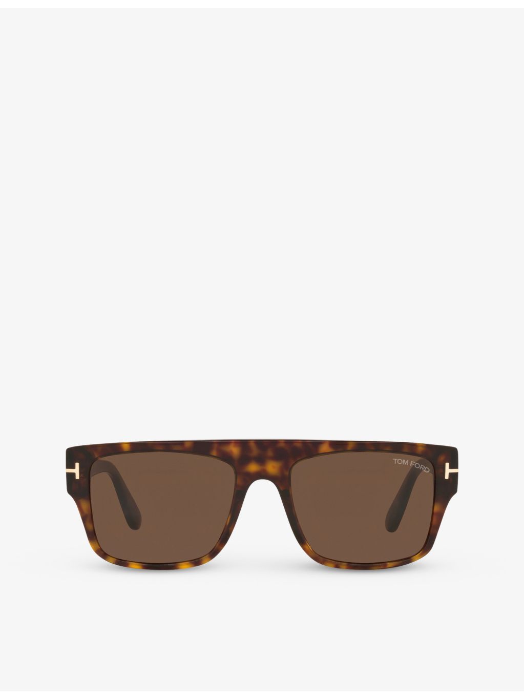 Tom Ford square-frame acetate sunglasses tortoiseshell (British brand)