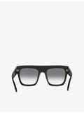 Tom Ford square-frame acetate sunglasses TF84701B, UK version
