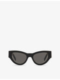 Saint Laurent cat eye acetate sunglasses, UK version