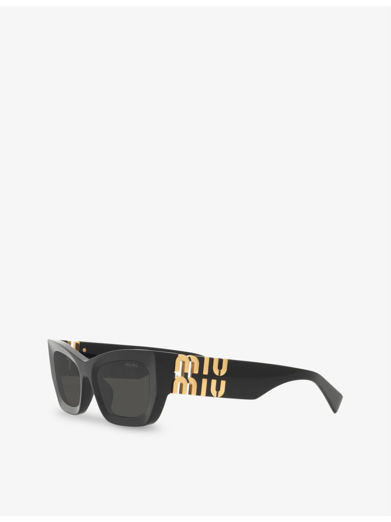 Miu Miu MU 09WS rectangle acetate sunglasses, UK version