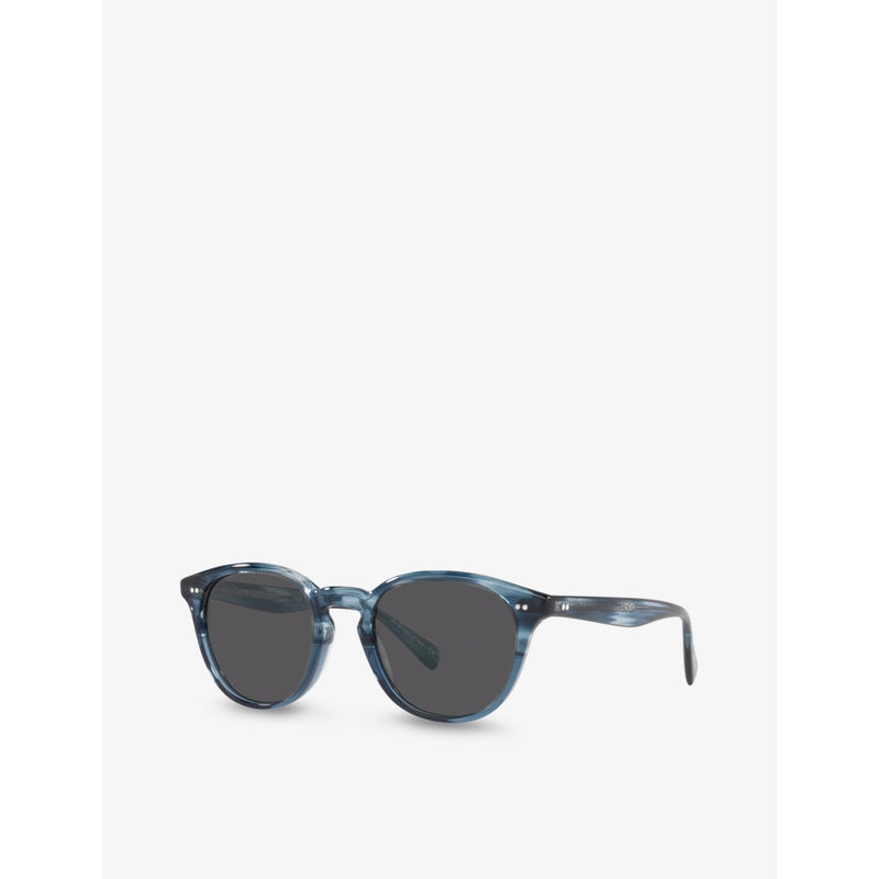 Oliver Peoples Desmon Sun round-frame acetate sunglasses - British product