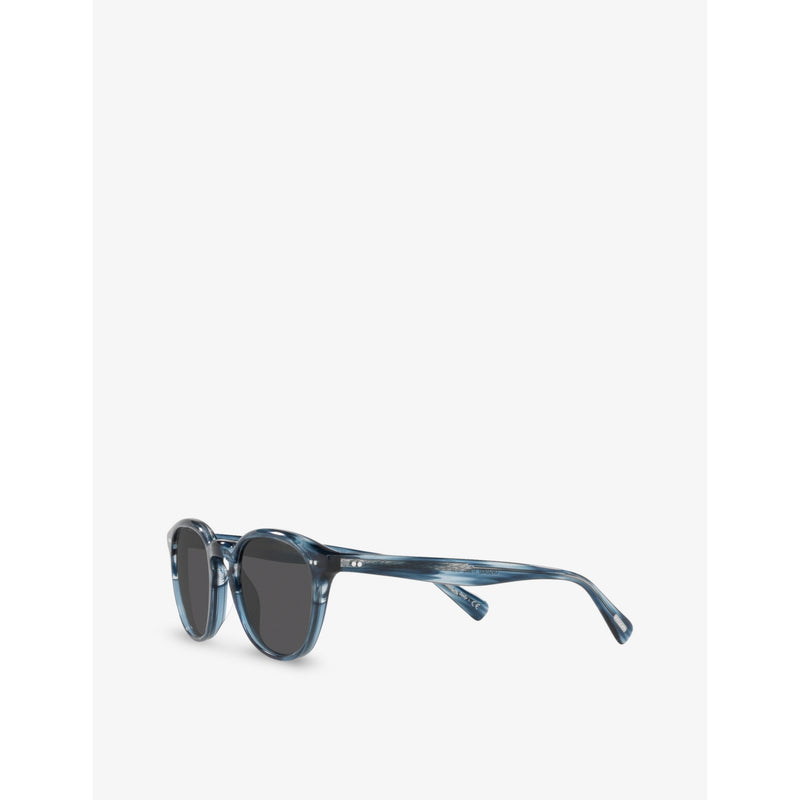 Oliver Peoples Desmon Sun round-frame acetate sunglasses - British product