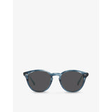 Oliver Peoples Desmon Sun round-frame acetate sunglasses - British product