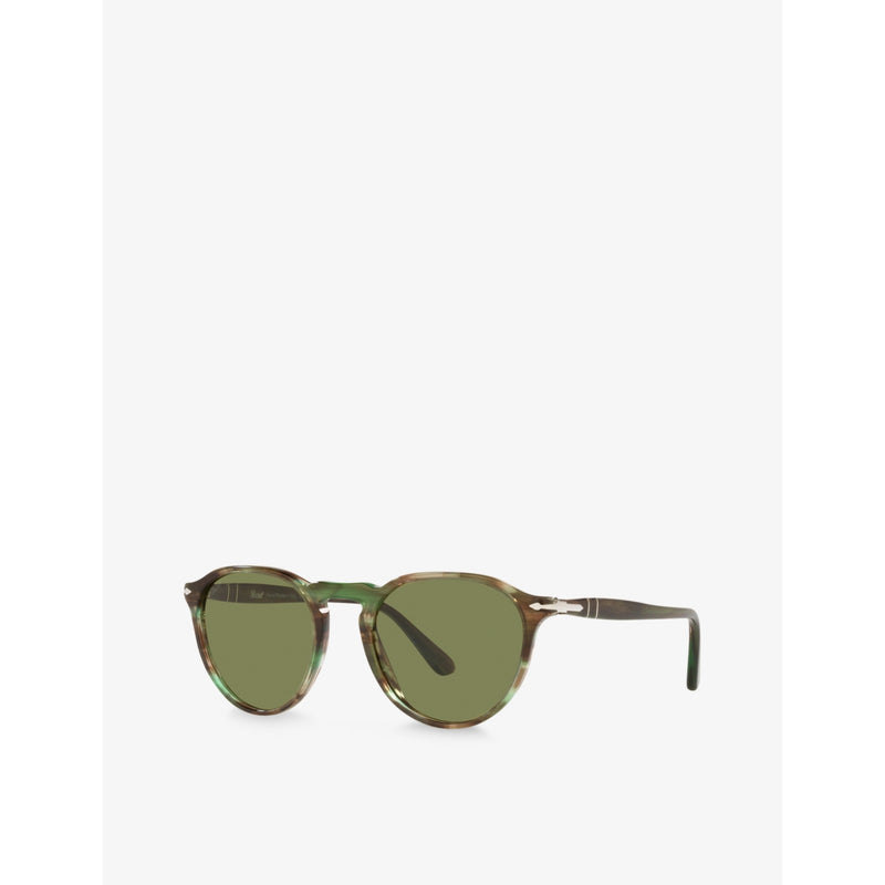 Persol acetate sunglasses phantos-frame PO3286S, imported from the UK