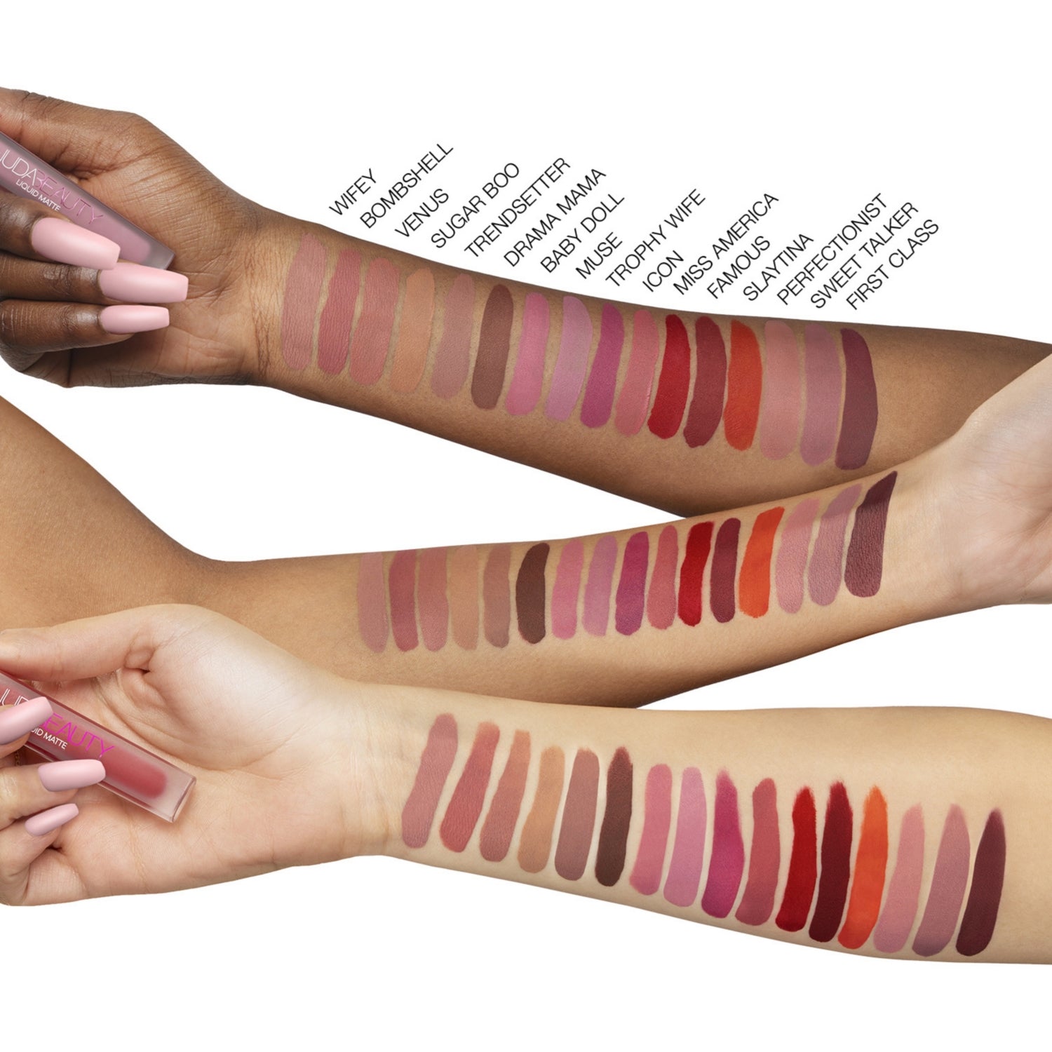 Huda Beauty Liquid Matte lipstick 4.2ml, UK version