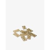 Traveler's Company brass number clips pack of 12, imported from the UK