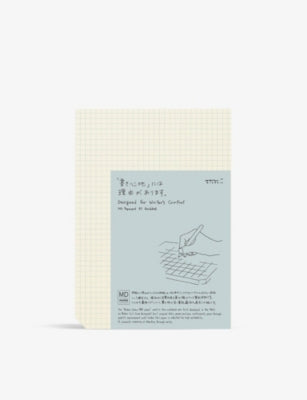 MD Paper A5 gridded paper pad 90 sheets, UK version