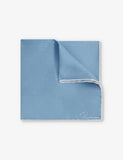 Reiss Liam Polka-dot Logo-print Silk Pocket Square 32cm