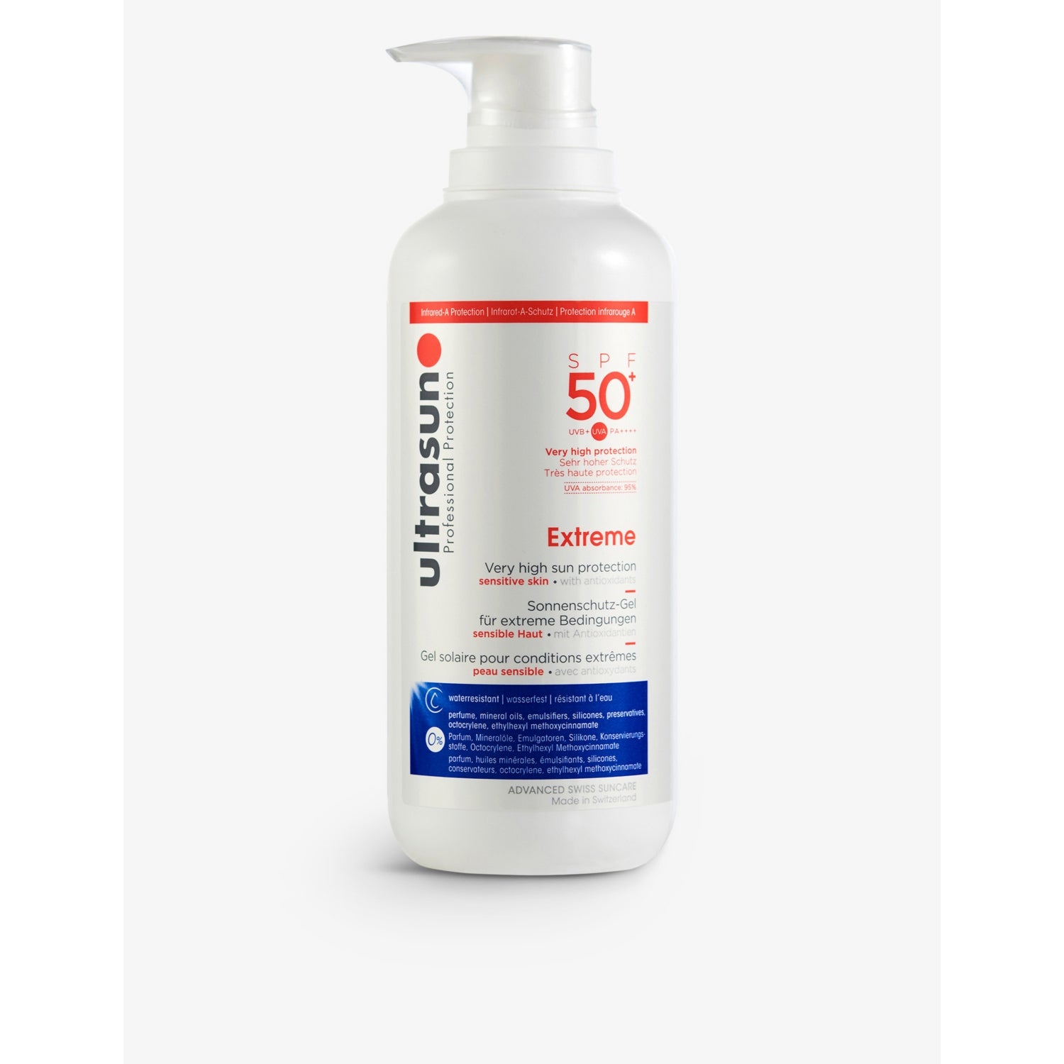 Ultrasun Extreme SPF50+ suncream 400ml (British brand)