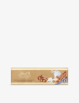 Lindt Gold milk chocolate and hazelnut bar 300g, imported from the UK