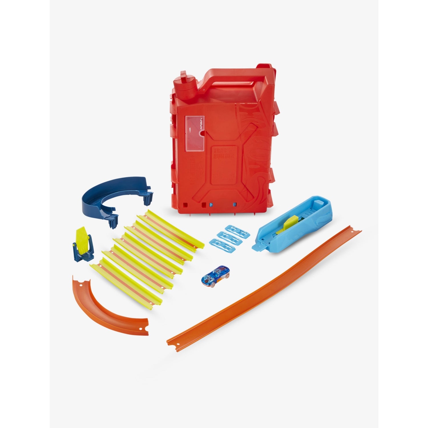 Hot Wheels Track Builder Unlimited Fuel Can Stunt Box - British product
