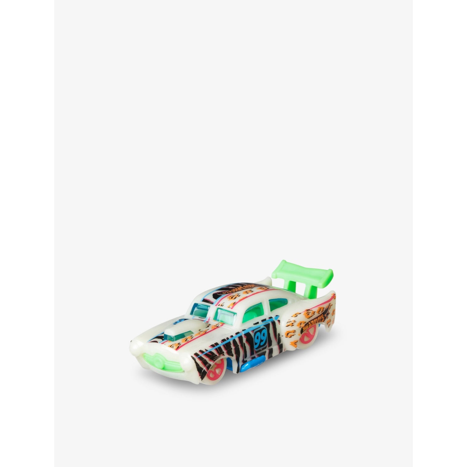 Hot Wheels monster truck glow in the dark set 1:64 scale, imported from the UK