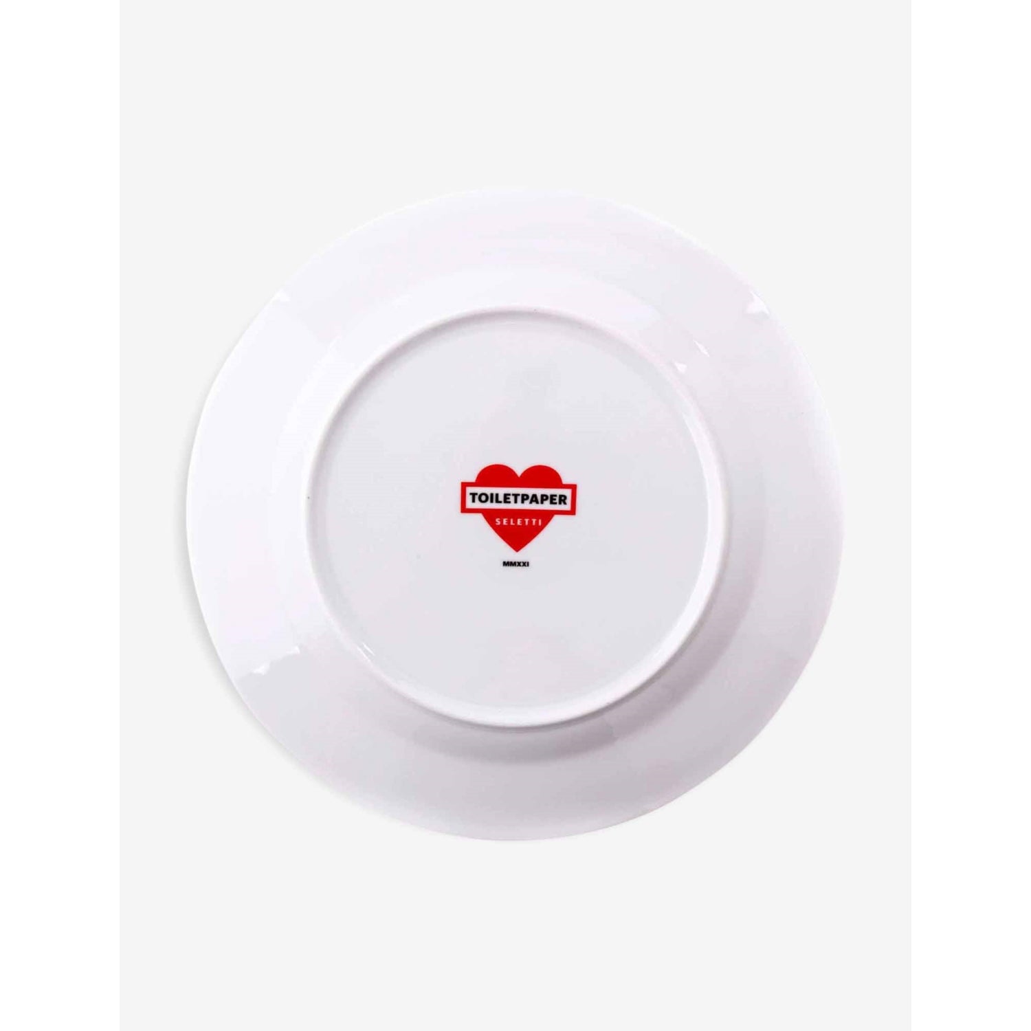 Seletti TOILETPAPER graphic porcelain plate 27cm (British brand)