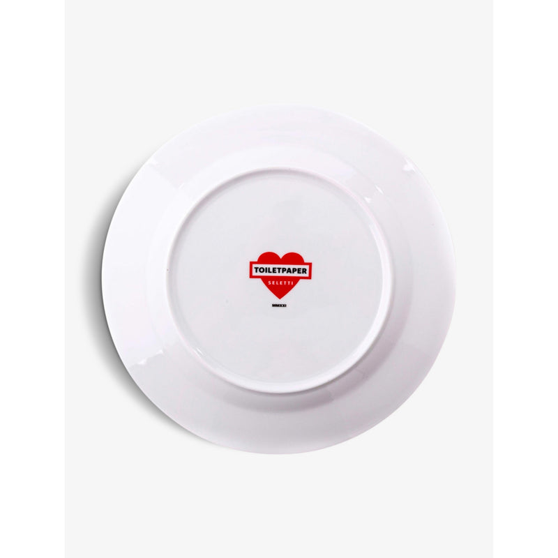 Seletti porcelain plate Globe 27cm, imported from the UK