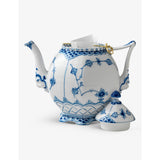 Royal Copenhagen Blue Fluted Full Lace teapot 1L - British product
