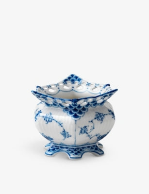 Royal Copenhagen Blue Fluted sugar bowl 140ml, imported from the UK