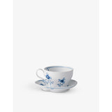 Royal Copenhagen Blue Elements porcelain cup and saucer set 6.5cm (British brand)