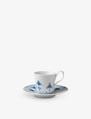 Royal Copenhagen Blue Elements cup and saucer 9cm (British brand)